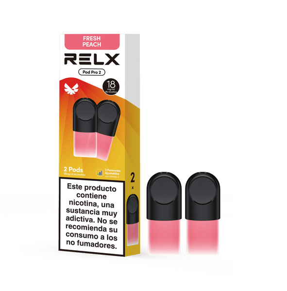 RELX Pod Pro refill vape pods product image, compatible prefilled pod cartridges for RELX Pod Pro devices.
