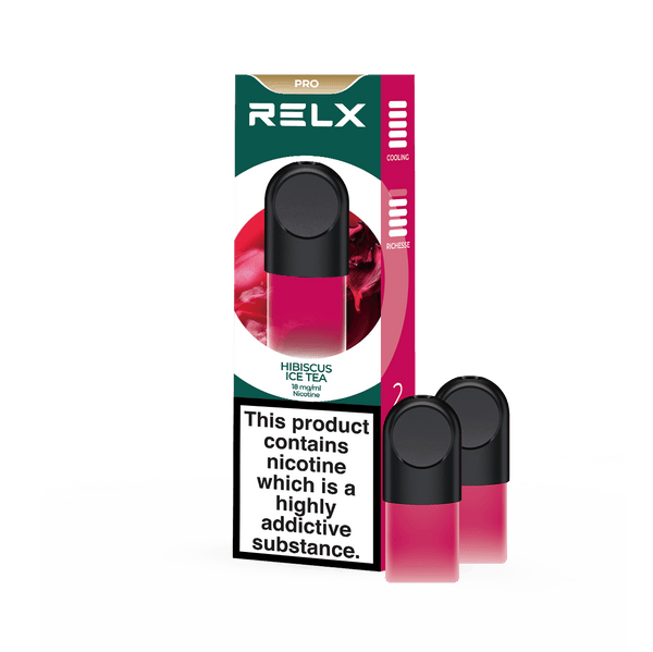 RELX Pod Pro refill vape pods product image, compatible prefilled pod cartridges for RELX Pod Pro devices.
